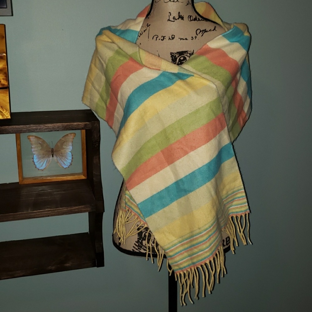 New Scotland 100% Cashmere Scarf Made In Scotland